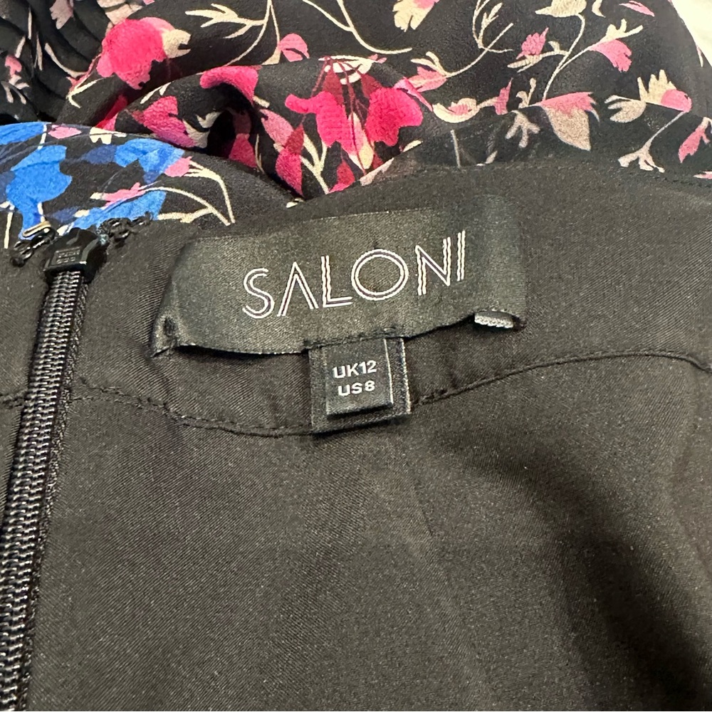 SALONI Vivid Floral Mini Dress - Picture 13 of 15